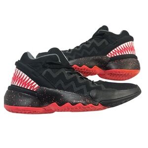 Adidas Donovan Mitchell D.O.N. Issue #2 Men's Marvel Venom Red/Black FV8…